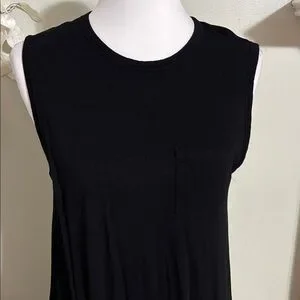 T by Alexander Wang | Dresses | Alexander Wang Black Midi Dress With ...